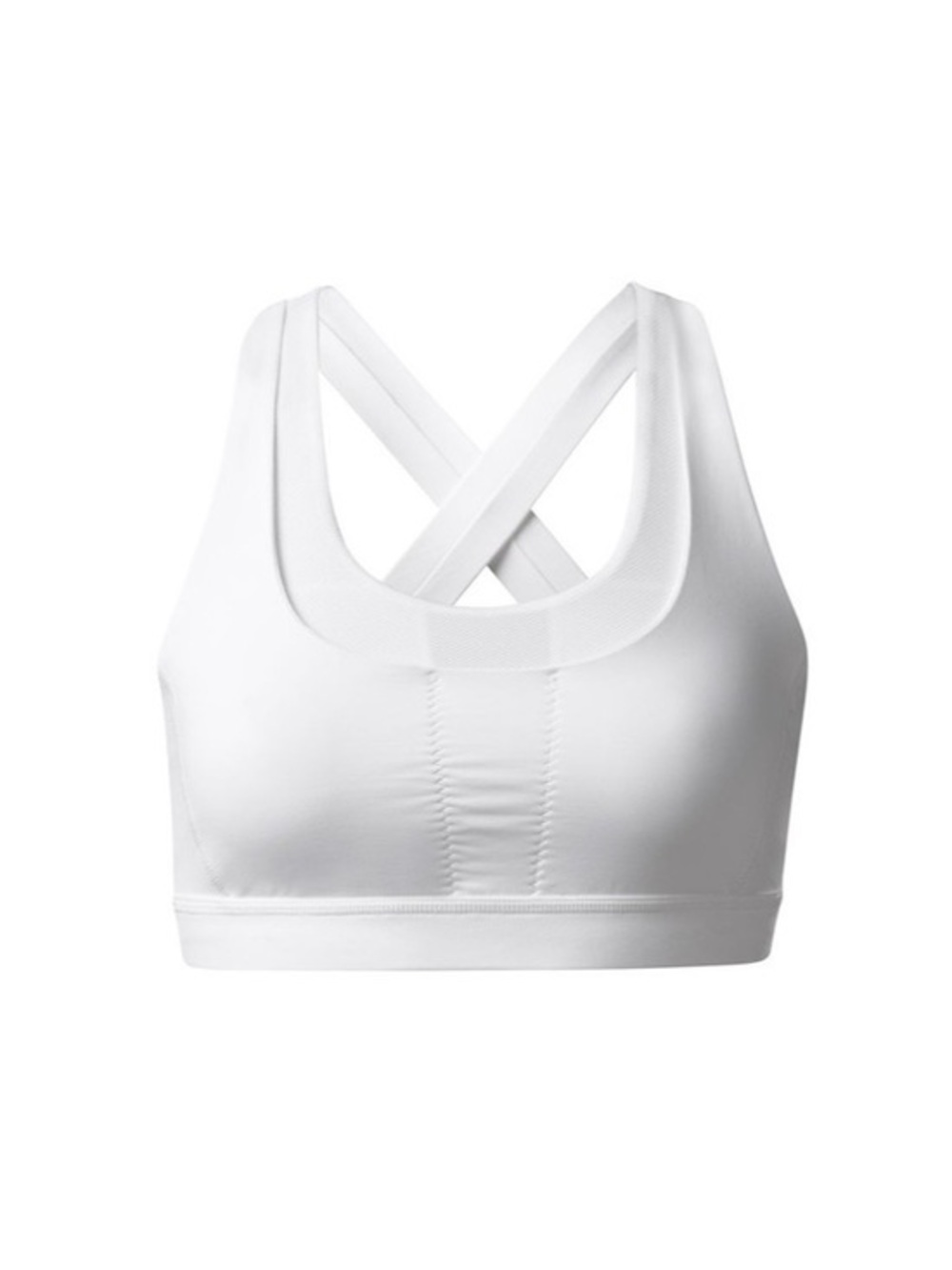 lululemon athletica run stuff your braWhite Cross-Back Sports Bra